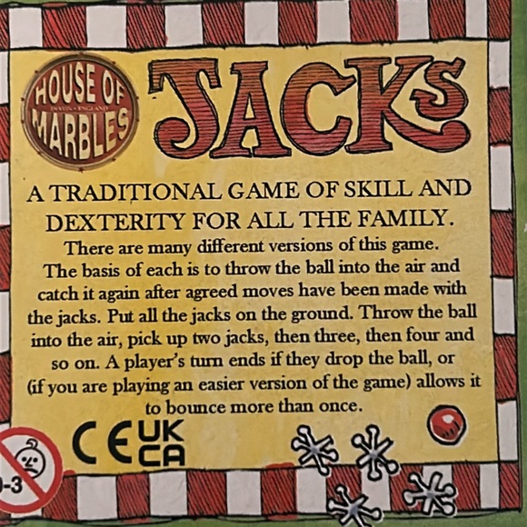 Old fashioned jacks set - Picture 2 of 6